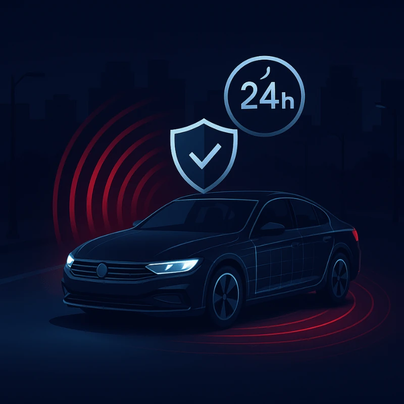 Kamera samochodowa 4K z czujnikiem wstrząsów i trybem parkingowym Lemon Vision F50